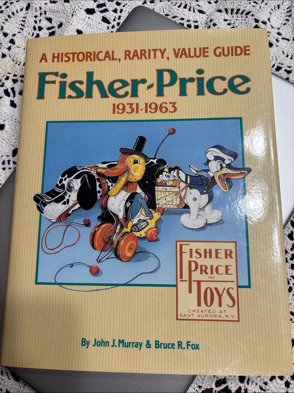 Fisher-Price 1st Ed.Historical Guide 1931-1963 Book Color photos